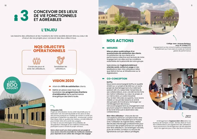 Essor — feuille de route RSE (pages engagements 3)