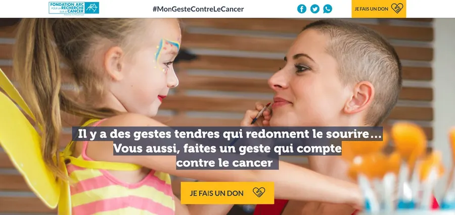 Fondation ARC — landing page Fin d’année 2019 (1)