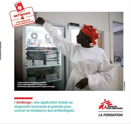 Médecins Sans Frontières — dépliant (couverture)