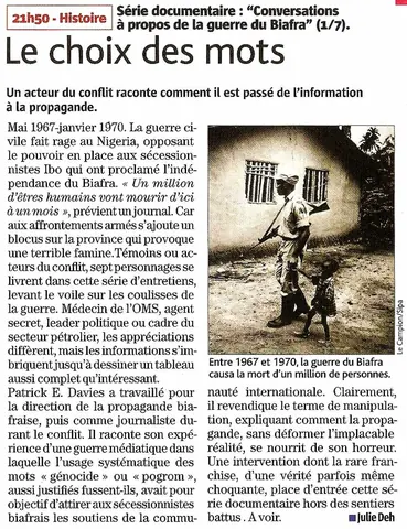 TéléCinéObs — critique documentaire (2)